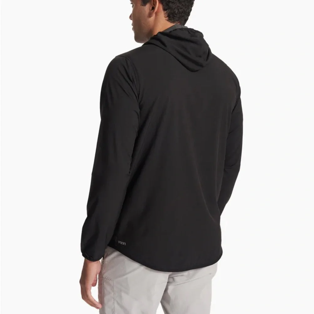 Vuori Men's Outdoor Trainer Shell in Black Camo - Picture 10 of 11